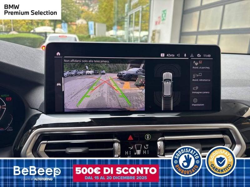 BMW X3 XDRIVE20D MHEV 48V AUTO