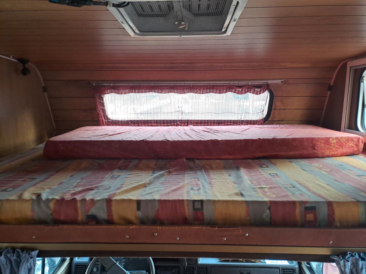 Fiat camper 2.5 diesel d'epoca 6 posti