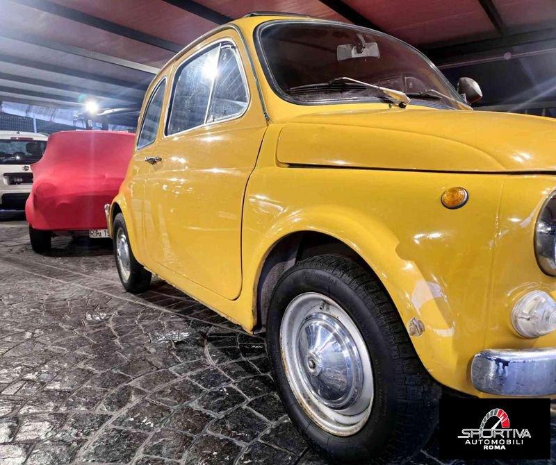 FIAT 500 VERNICE ORIGINALE CAPPOTTA NERA OTTIME CONDIZIONI!