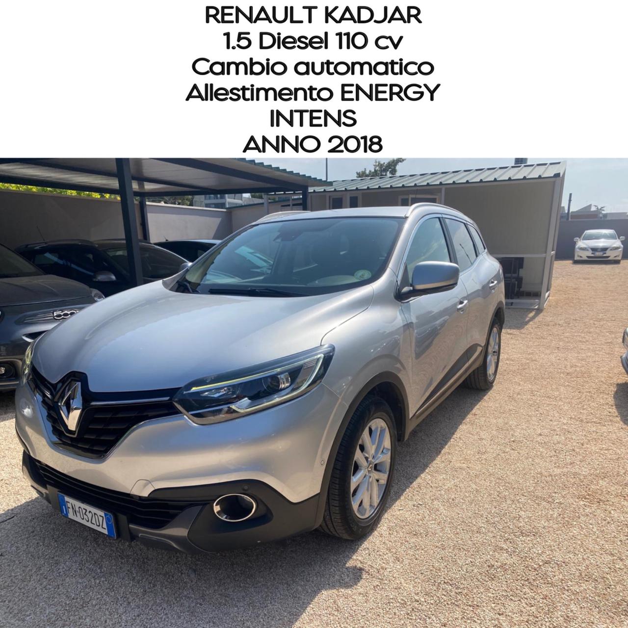 Renault Kadjar dCi 8V 110CV EDC Energy Intens