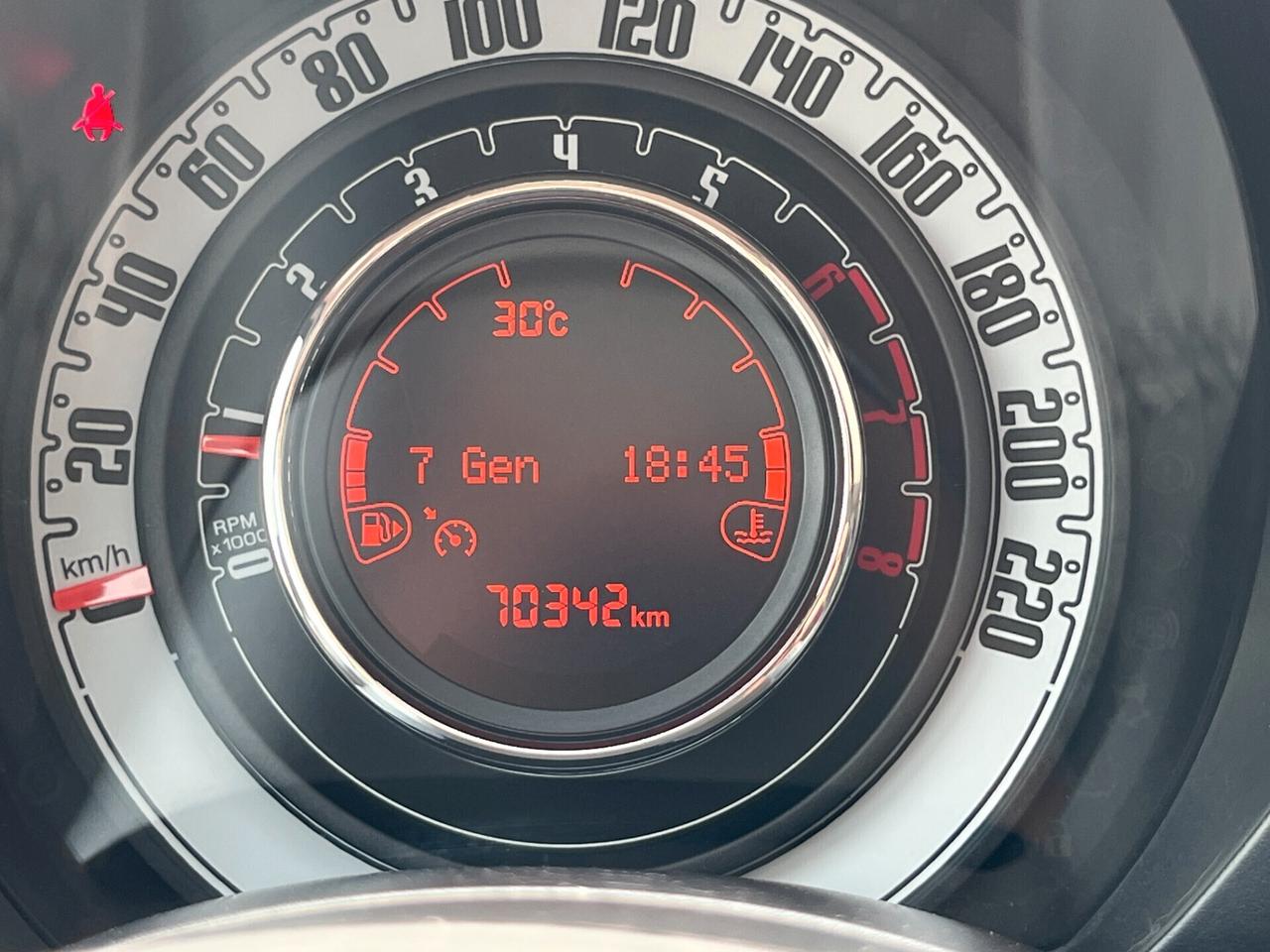 Fiat 500 1.2 COLLEZIONE modello my18 adatta ai neopatentati UNICO PROPRIETARIO*PANORAMICO*