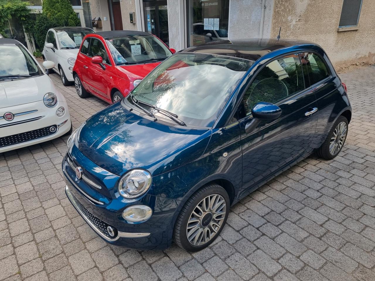 Fiat 500 1.2 Lounge anno 2016 km 62000 neopat