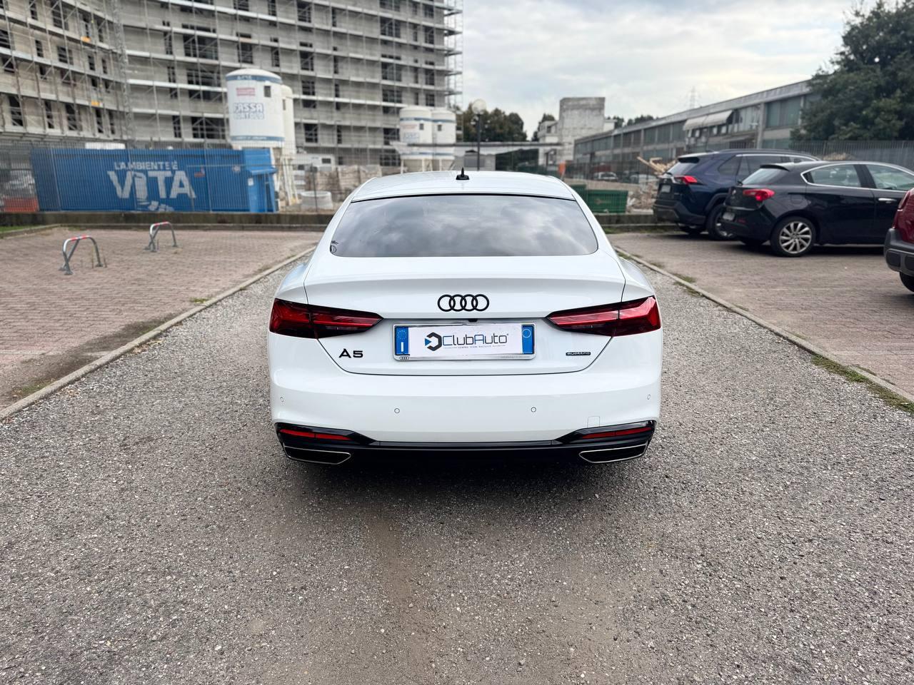 Audi A5 Sportback 40 2.0 tdi mhev S line edition quattro 204cv s-tronic
