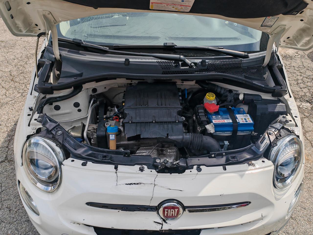 Fiat 500 1.2 Lounge Incidentata/Sinistrata
