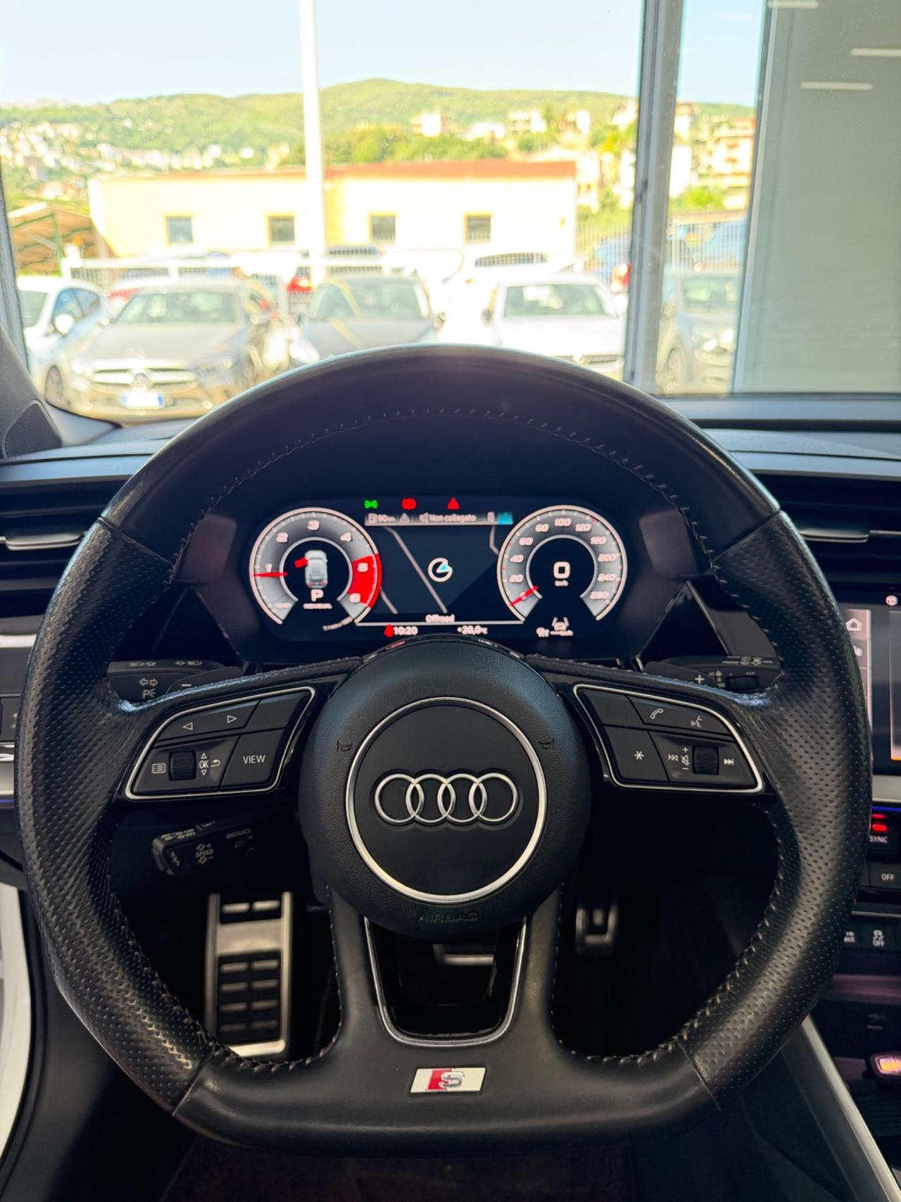 Audi A3 SPB 35 TDI S tronic S line FINANZIABILE