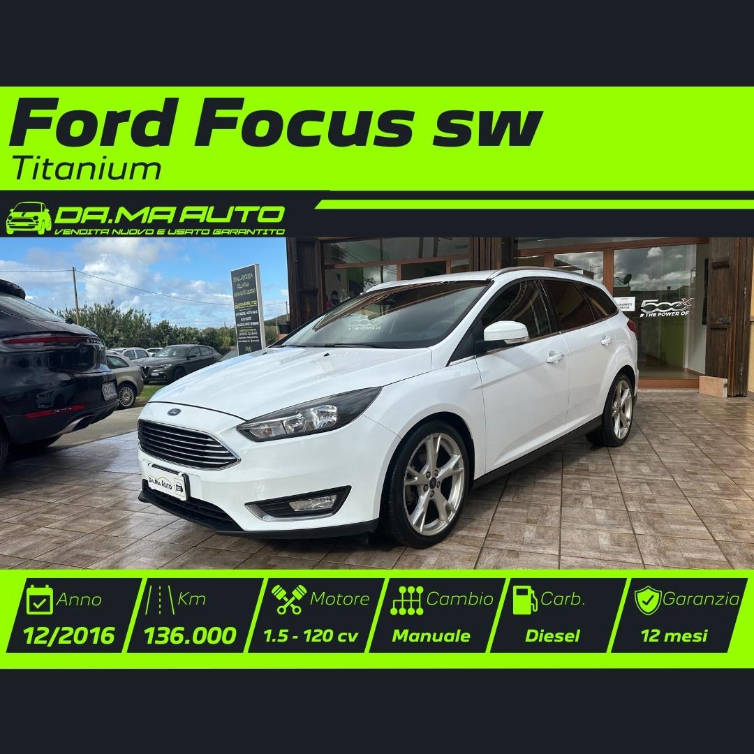 Ford Focus 1.5 TDCi 120 CV Start&Stop SW Titanium