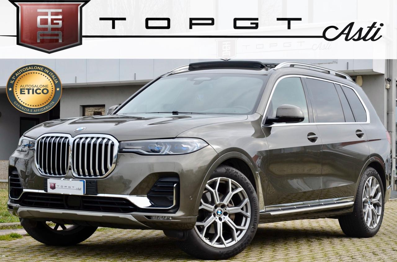 BMW X7 XDRIVE30d INDIVIDUAL COMPOSITION 265cv AUT 7 POSTI, SERVICE BMW, TETTO, HI-FI HARMAN & KARDON, FARI LASER, SOSPENSIONI, PERMUTE