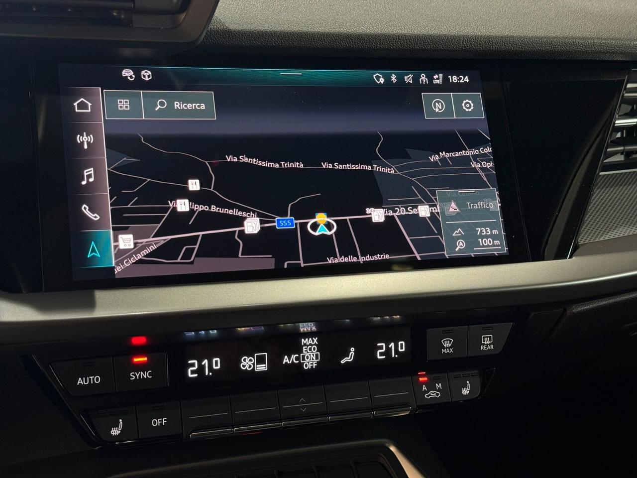 Audi A3 SPB 35 TDI S Tronic S-Line Identity Black