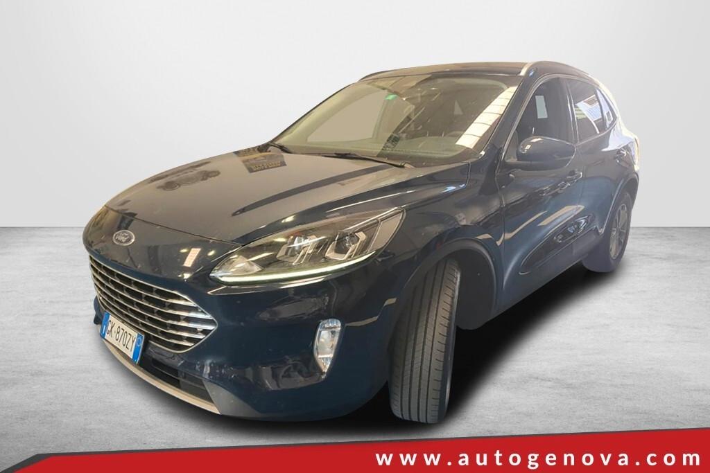 FORD KUGA 1.5 ECOBLUE 120CV POWERSHIFT 2WD TITANIUM BUSINESS ( FARI LED - COCKPIT - CRUISE - NAVI - MIRROR - PDC - TELECAMERA POST. )