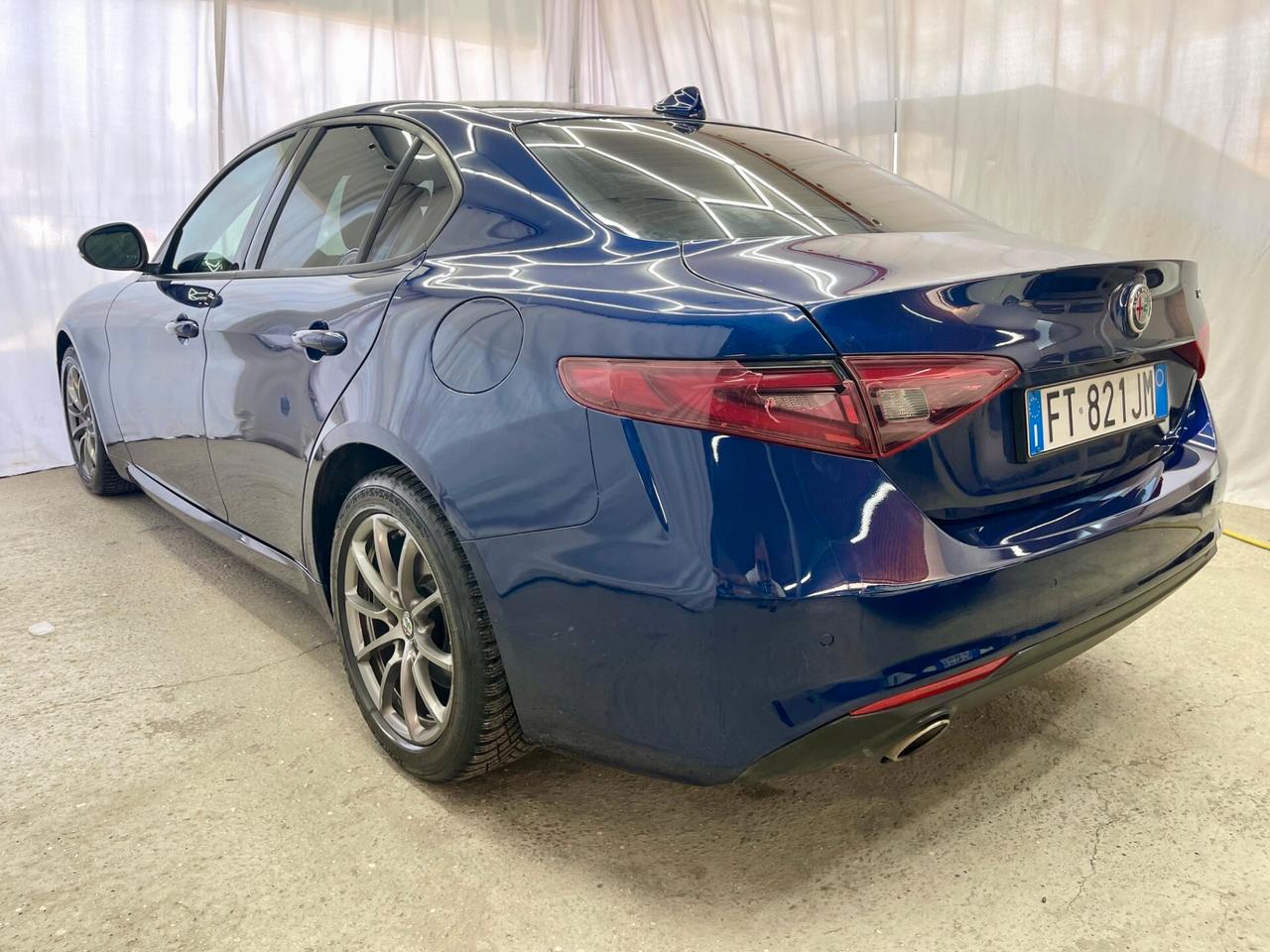 Alfa Romeo Giulia SUPER - AUTOMATICA CAMBIO F1 MISTO PELLE PRONTA CONSEGNA