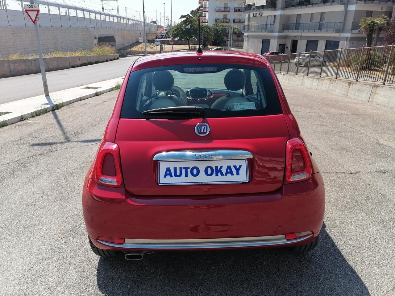 Fiat 500 1.2 BENZINA LOUNGE 51KW TETTO PANORAMICO 12/2015