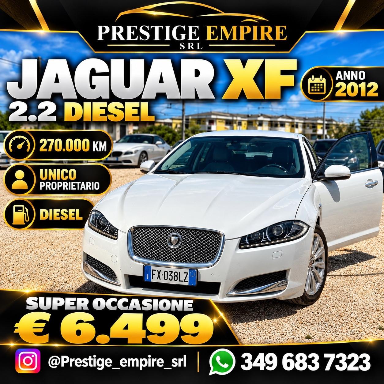 Jaguar XF 2.2 D 190 CV SHOCK ️ 6.490€