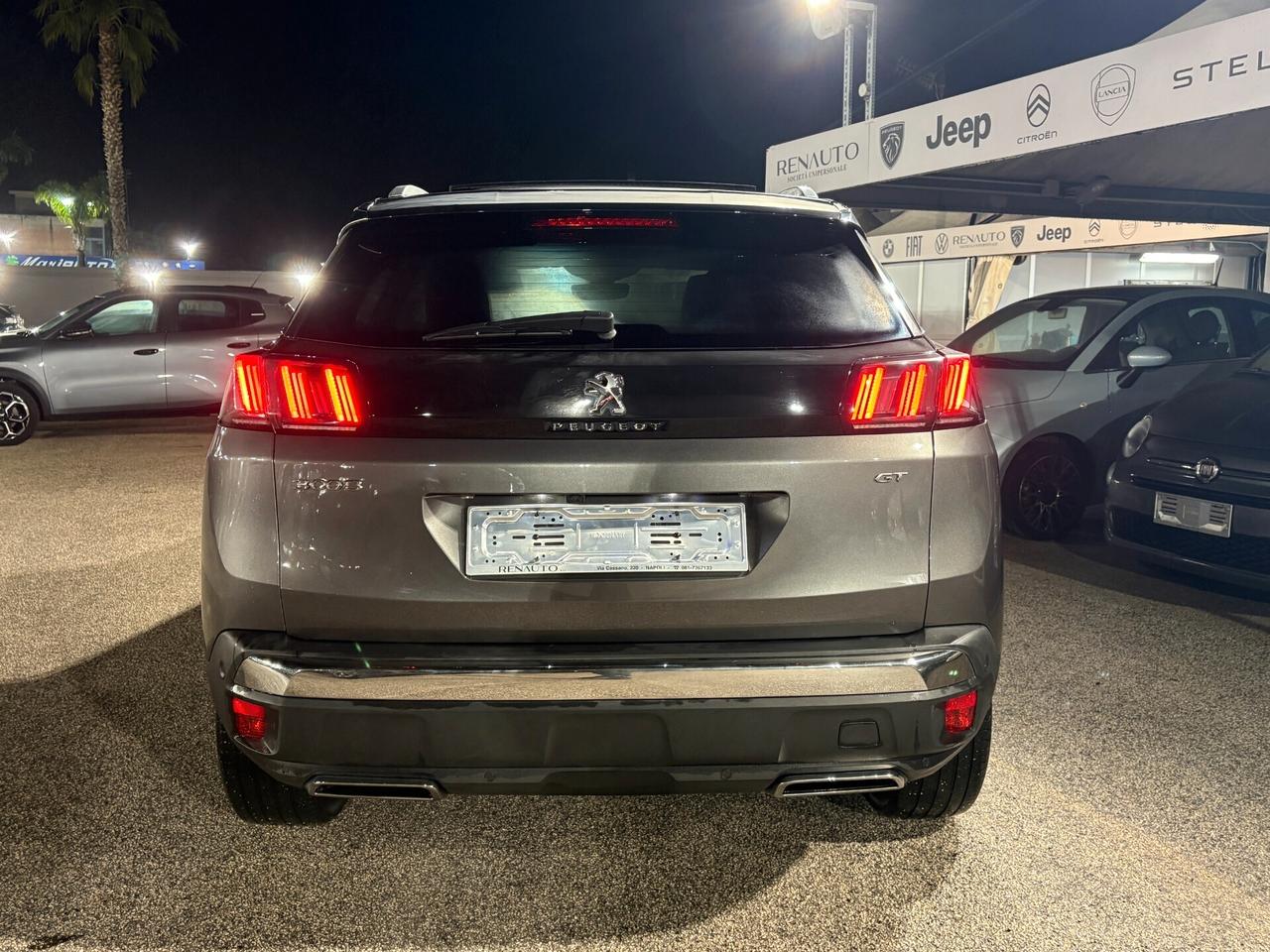 Peugeot 3008 BlueHDi 130 S&S EAT8 GT PACK AUTOMATIC TETTO PANORAMICO KM CERTIFICATI