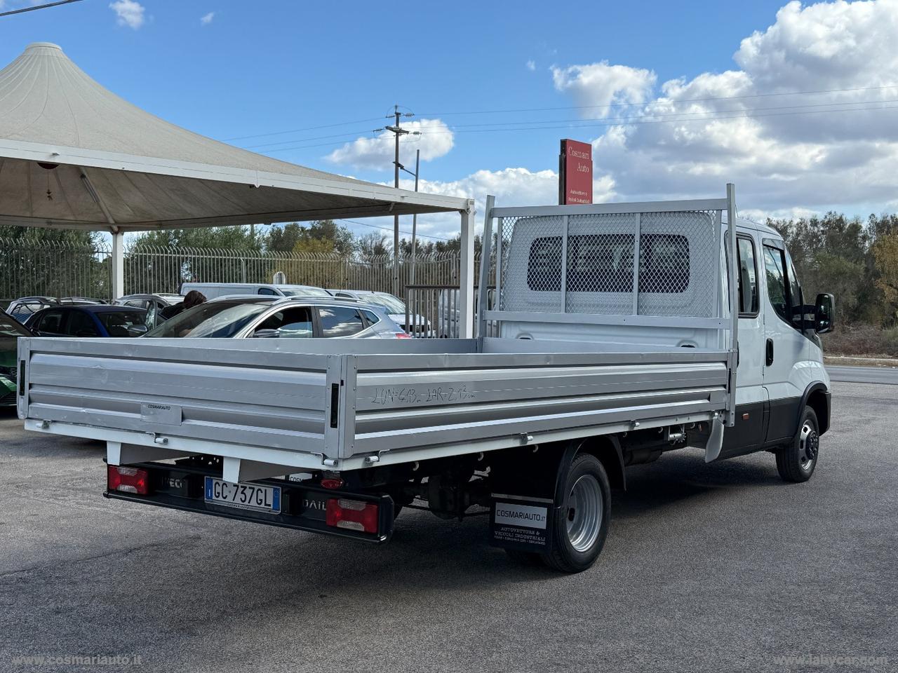 Daily 35C16D DOPPIA CABINA CASSONE FISO 4100