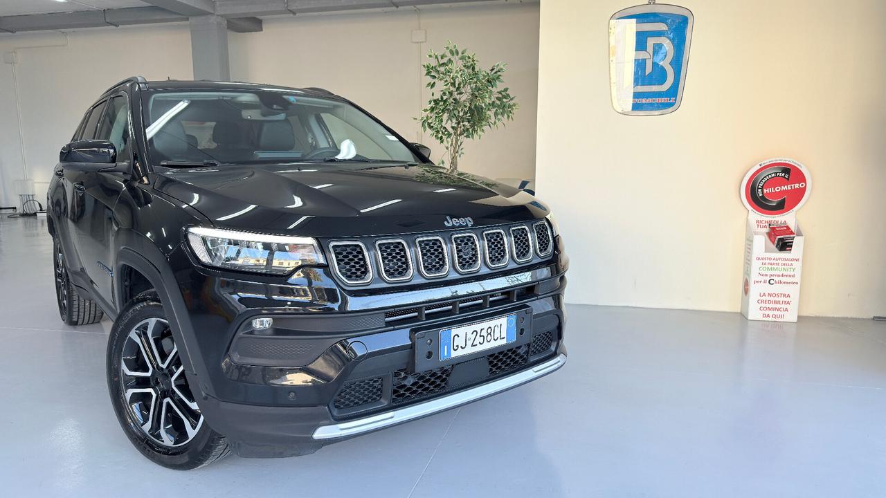 Jeep Compass 1.3 Turbo T4 190 CV PHEV AT6 4xe Limited
