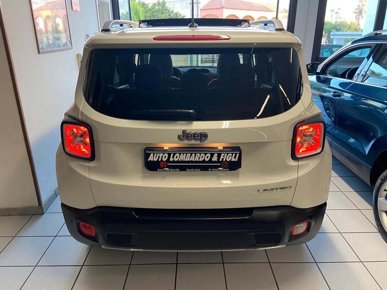 Jeep Renegade 1.6 Mjt DDCT 120 CV Limited - Tetto rimovibile