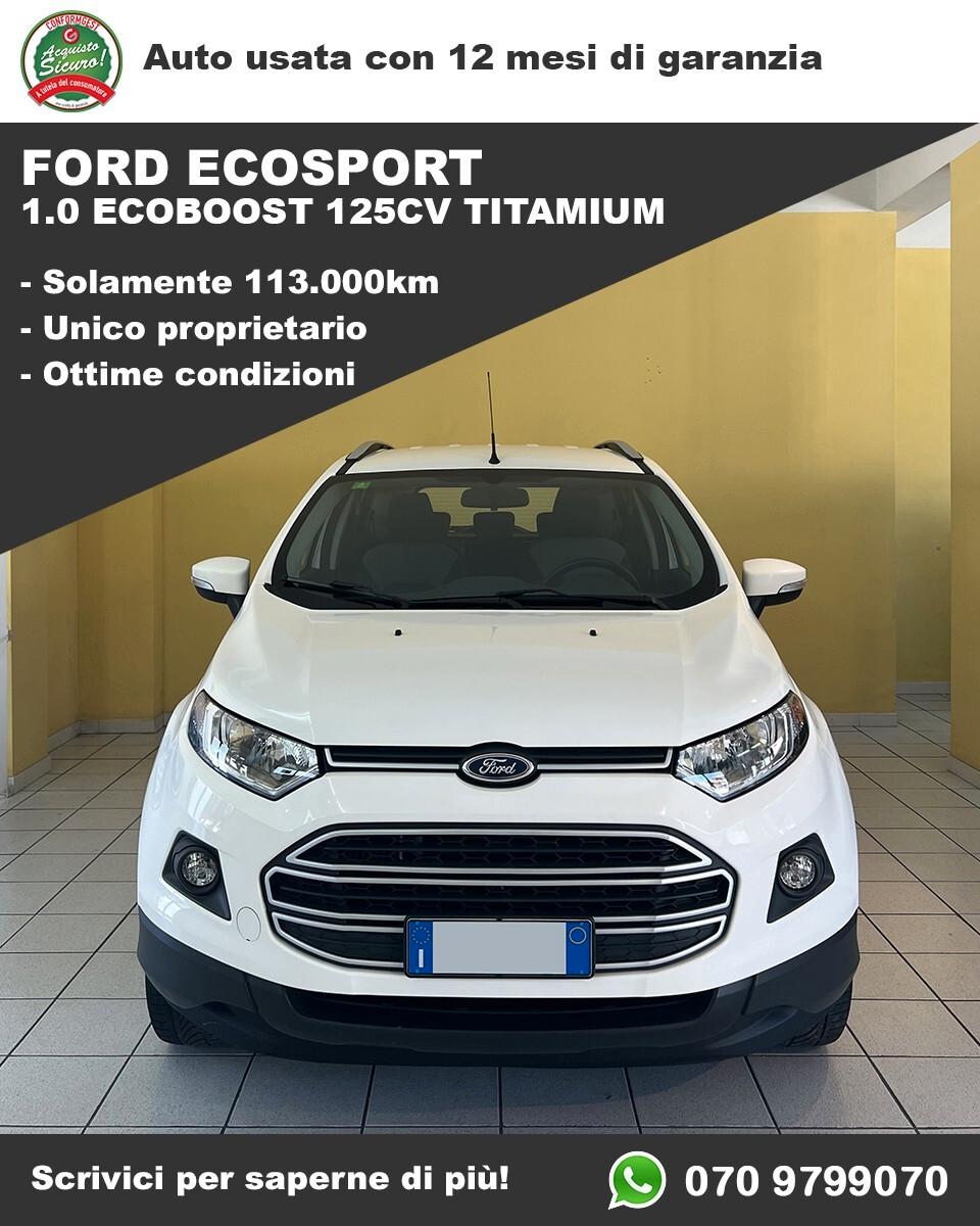 Ford EcoSport 1.0 EcoBoost 125 CV Plus