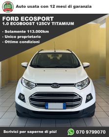 Ford EcoSport 1.0 EcoBoost 125 CV Plus