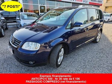 VOLKSWAGEN Touran 2.0 16v 140cv TDI Highline -7 POSTI-"LEGGERE NOTE"