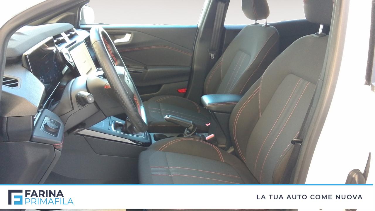 FORD Puma ST-Line 1.0 EcoBoost Hybrid 125CVTrasmissione manuale a 6 rapporti Trazione anteriore