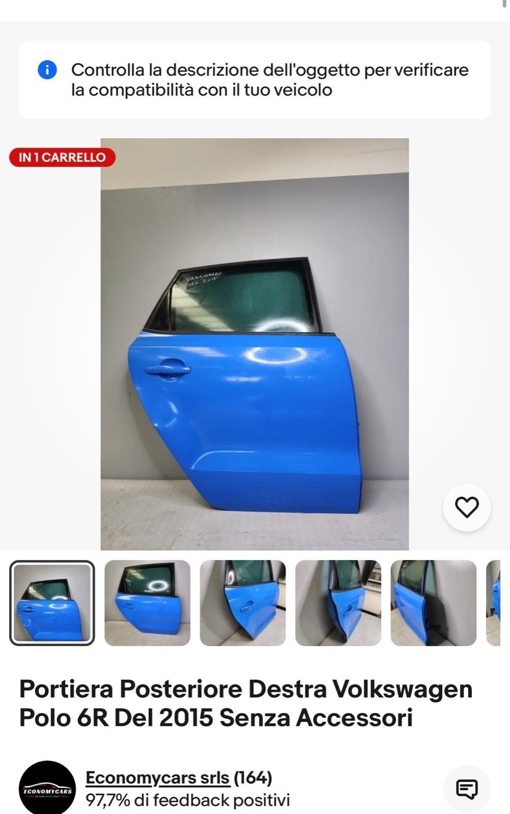 Volkswagen Polo 1.4 TDI 5p. Euro 6b 12/2016 Neopat