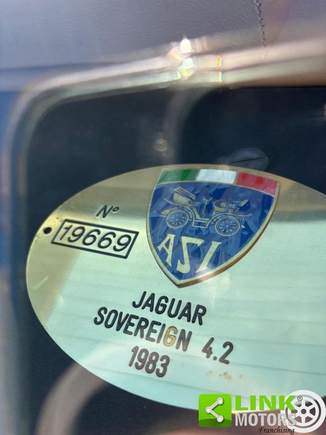 JAGUAR XJ XJ6 SOVEREIGN 1983 CON ASI