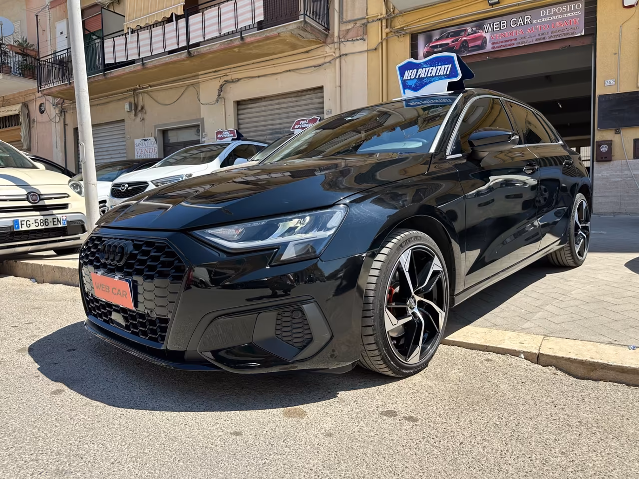 Audi A3 SPB 30 TDI 11/2020 KM 116327 CERT OK NEO PATENTATI