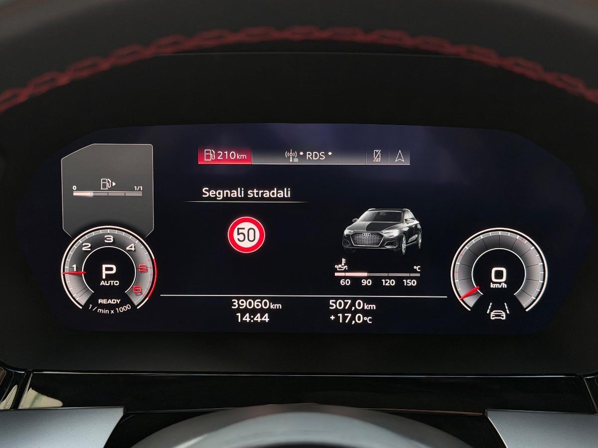 Audi A3 Sportback 40TDI 200CV Quattro S-line Identity Black