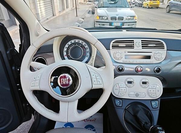 FIAT 500 Cabrio 1.2 Benzina *PELLE* - 2013