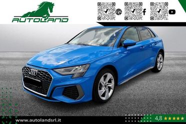 AUDI A3 SPB 40 TFSIe S tronic S line edition*Tua in 1Mese