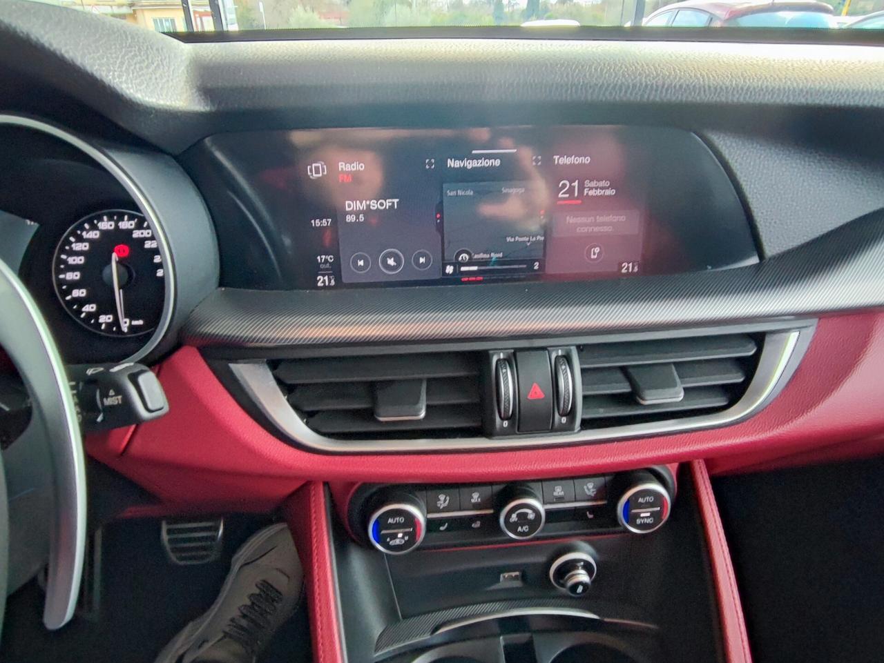 Alfa Romeo Stelvio 2.2 Turbodiesel 210 CV AT8 Q4 Veloce