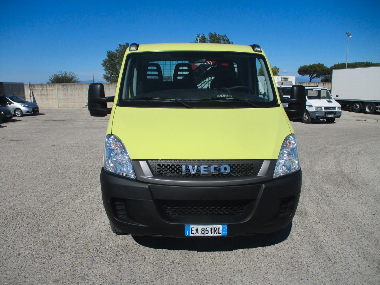 Iveco Daily 50C15 K 3000 150CV E4 GRU FASSI F28/3S+RIBALTABILE