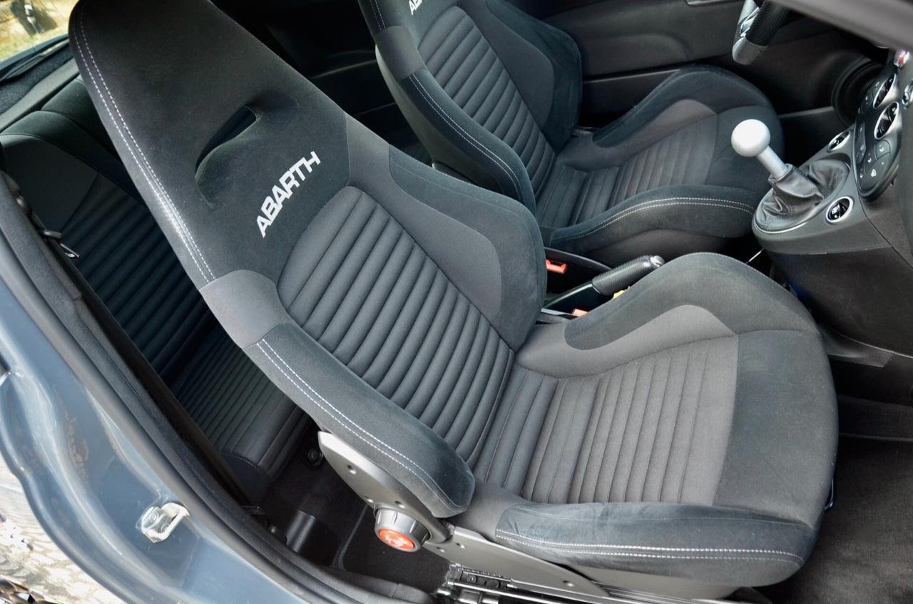ABARTH 595 COMPETIZIONE 1.4 T 180cv MANUALE, UNICOPROPRIETARIO, UFF ITALIANA, EURO 6D, SERVICE FIAT, 17", RETROCAMERA, PERMUTE