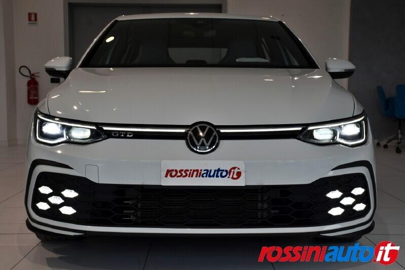 VOLKSWAGEN GOLF 8 GTD 2.0 TDI 200 CV DSG MATRIX LED PELLE TOT