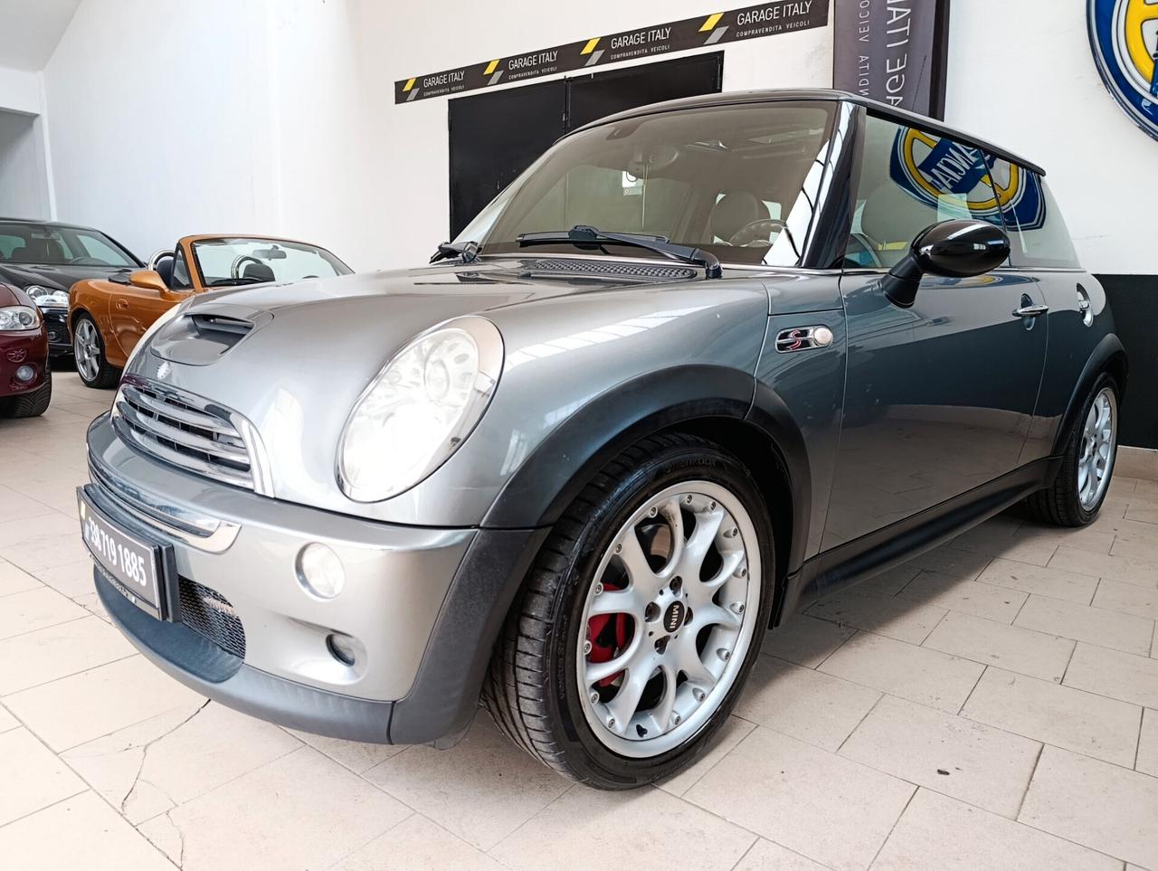 MINI COOPER S 1.6 R 53 JCW TETTO+RECARO PELLE+CERTIFICATO JCW--FULL OPTIONAL