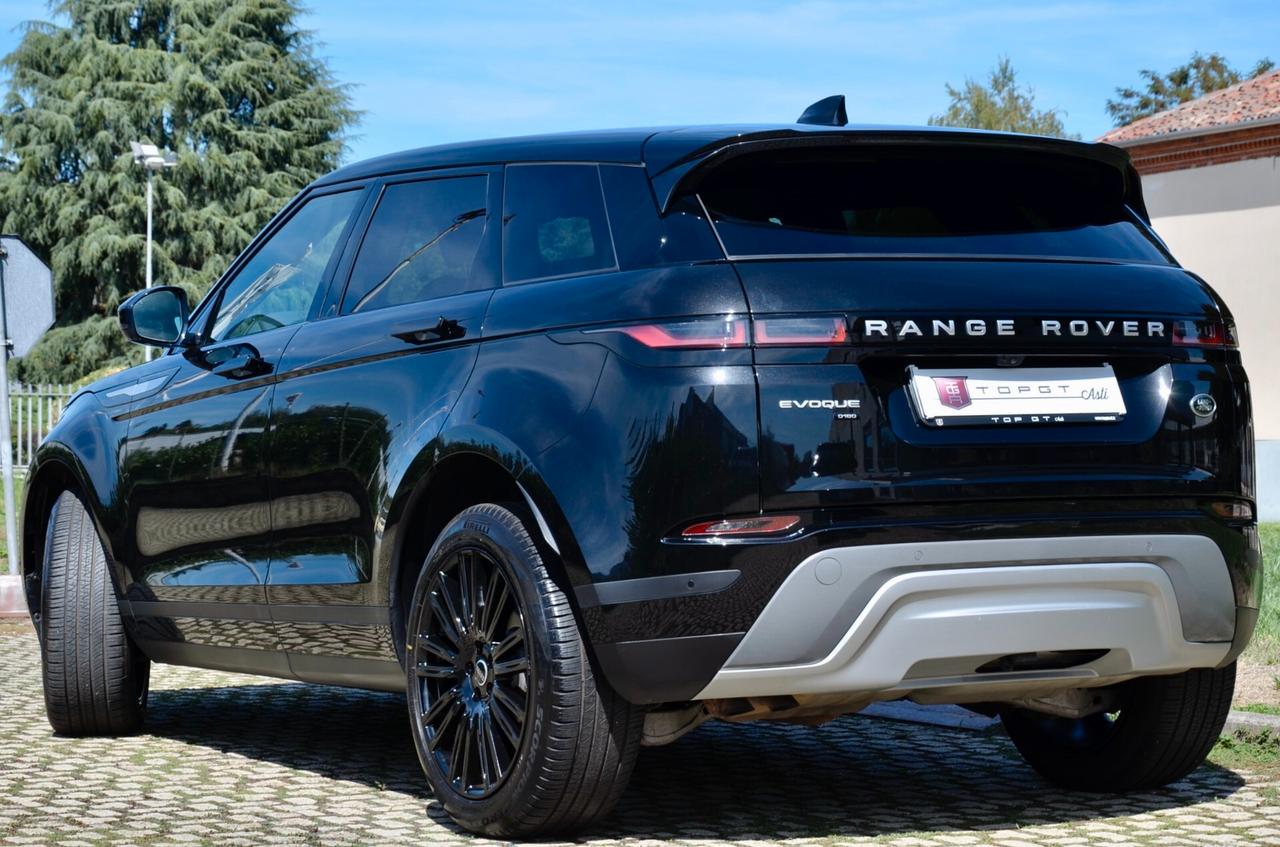 LAND ROVER RANGE ROVER EVOQUE 2.0d i4 MHEV S AWD 180cv AUTO, UNICOPROP, SERVICE UFF LAND ROVER, EURO 6D, HI-FI MERIDIAN, GANCIO TRAINO, NAVI, RETROCAMERA, PERMUTE