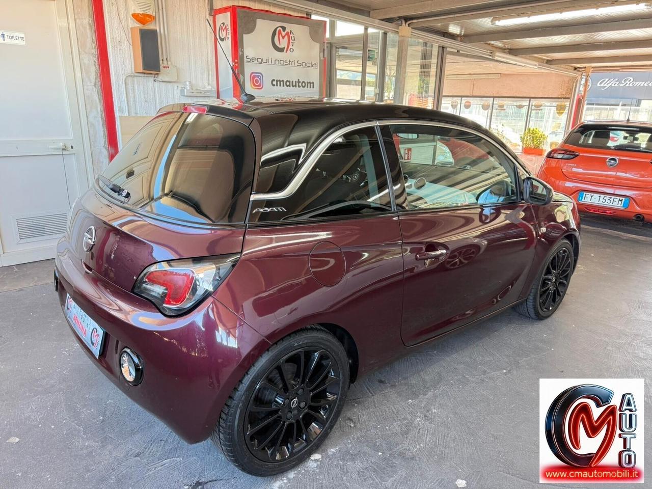 Opel Adam 1.2 70 CV Start&Stop Jam TettoPanoramico Bicolore