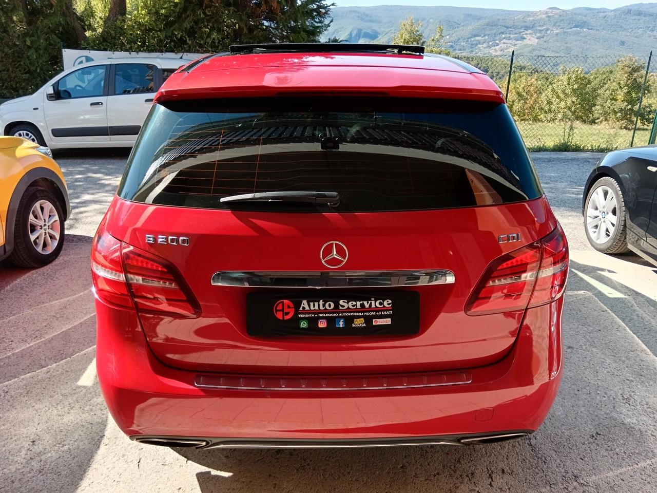 Mercedes-benz B200 2.2 136CV TETTO NAVI PELLE