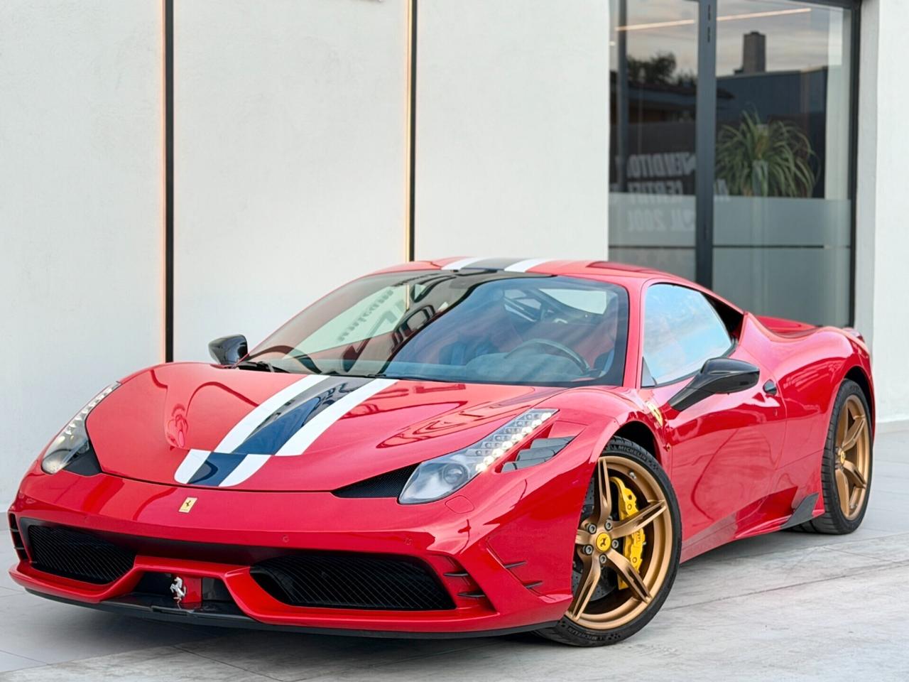 Ferrari 458 SPECIALE 4.5 605 CV DCT COUPE' CERCHI MAGNESIO ORO 1600 KM
