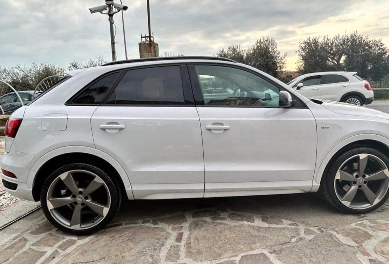 Audi Q3 2.0 TDI 184 CV S tronic quattro edition S Line Led Pelle.Navy Cam Matrix