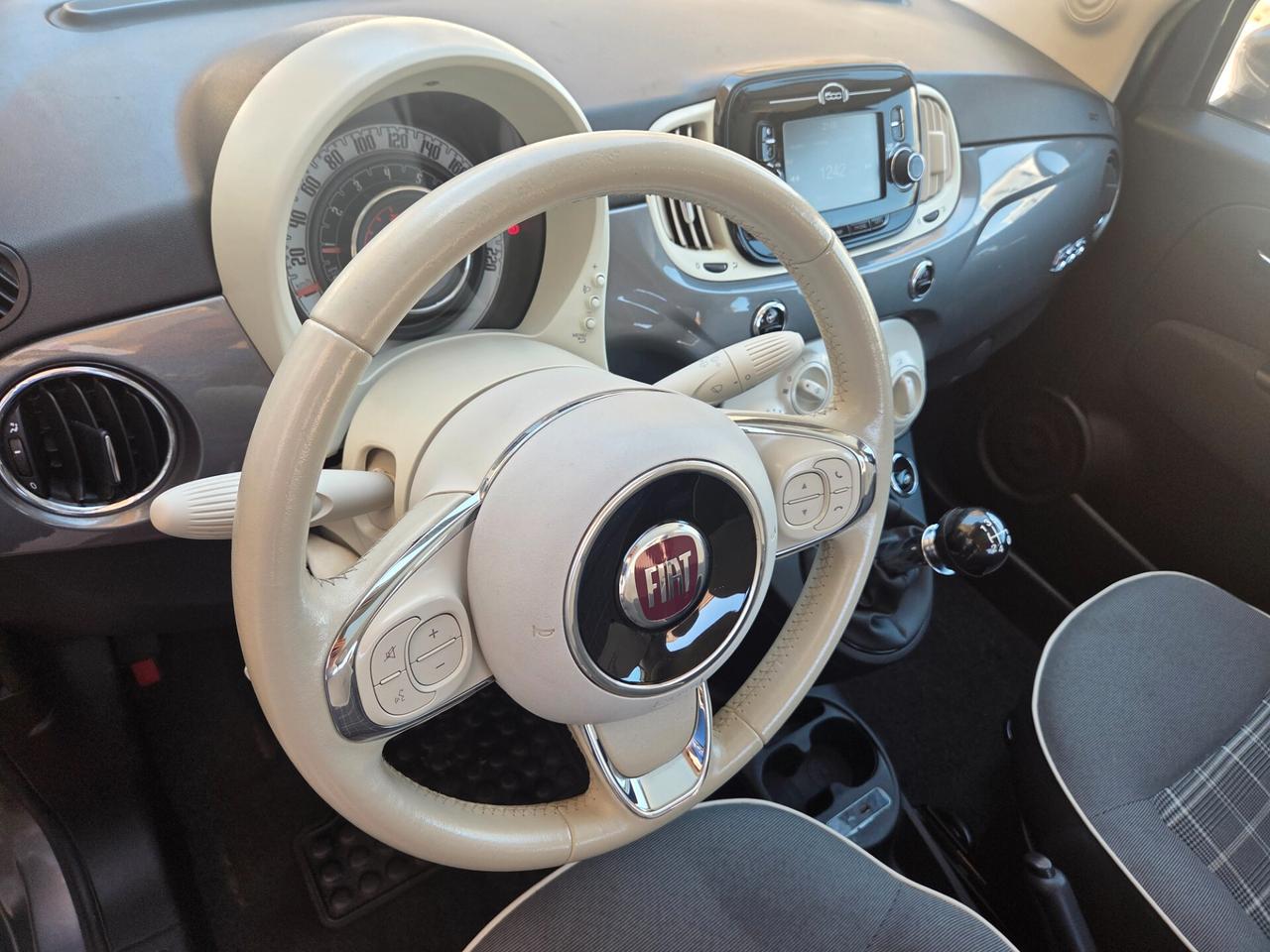 FIAT 500 ANNO 2019 1.2 BENZINA 70 CV KM 90000 CERTIF
