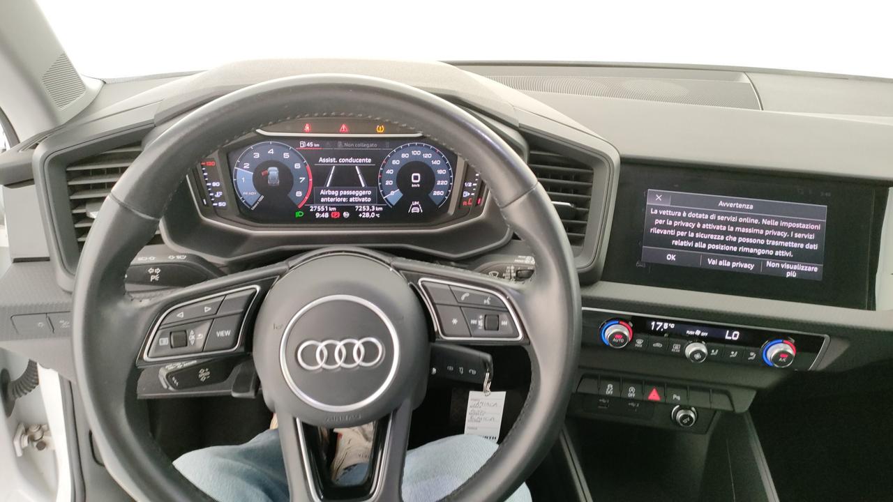 AUDI A1 Sportback 30 1.0 tfsi Admired Adva