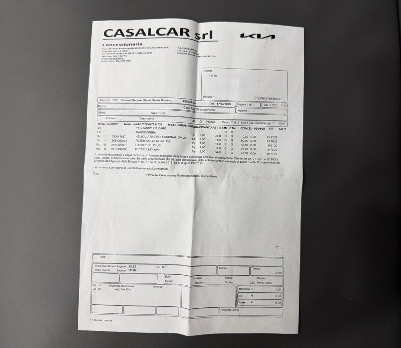 Kia Picanto 1.0cc 12V 5 porte Style Automatica