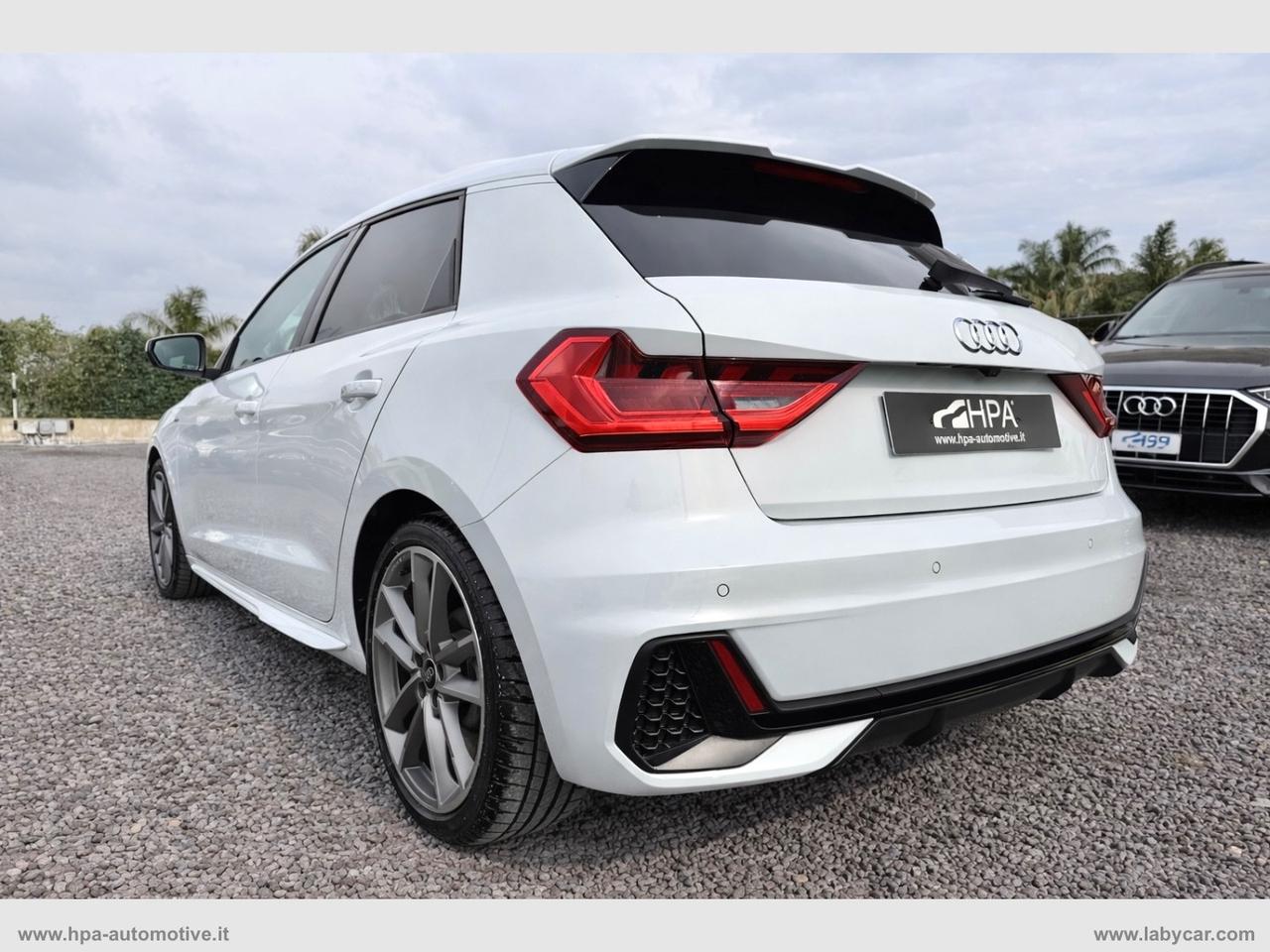 AUDI A1 SPORTBACK 30 TFSI S-line LED NAVI PELLE RETROCAMERA