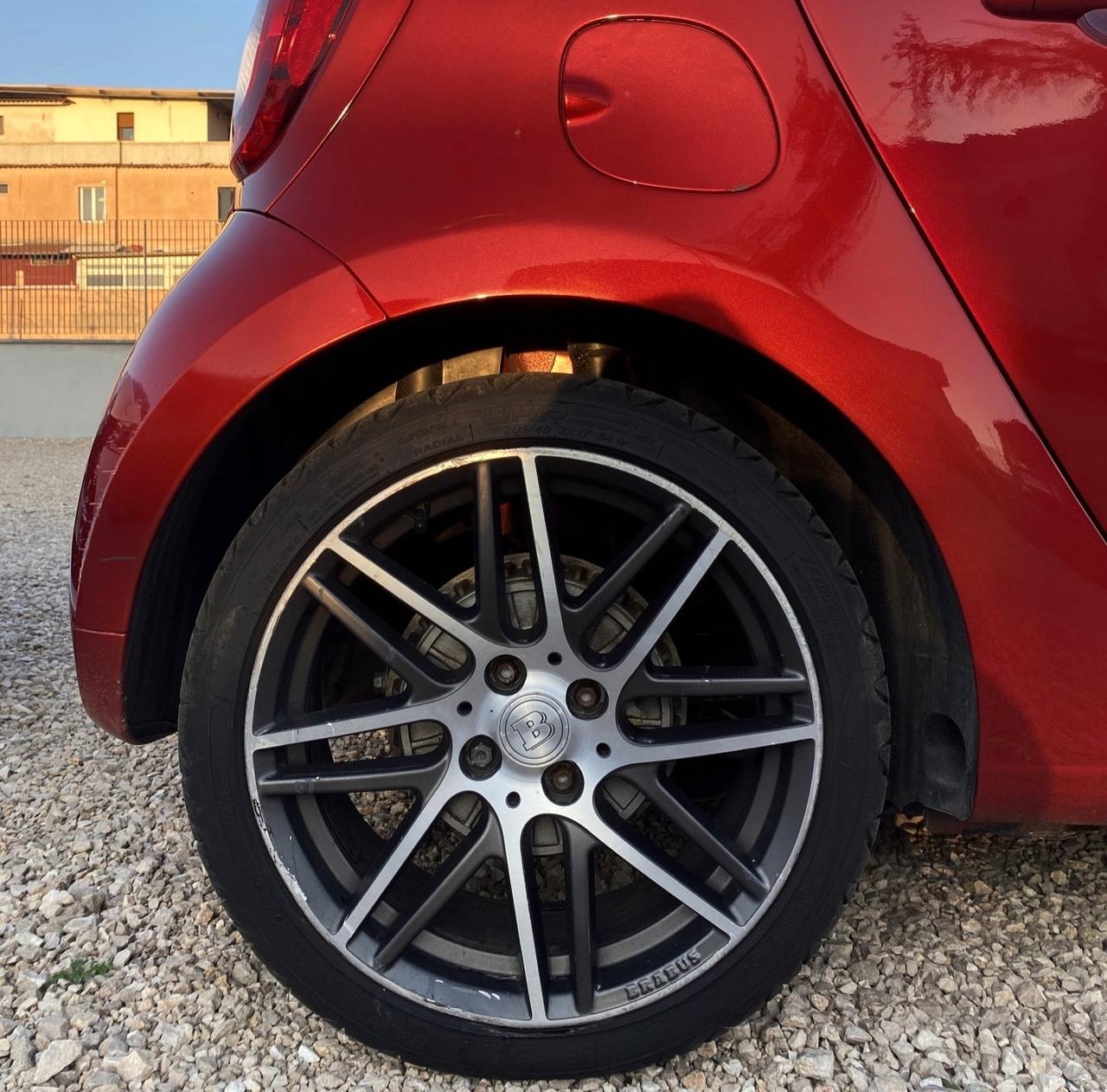 Smart ForFour brabus cabrio 109 cv