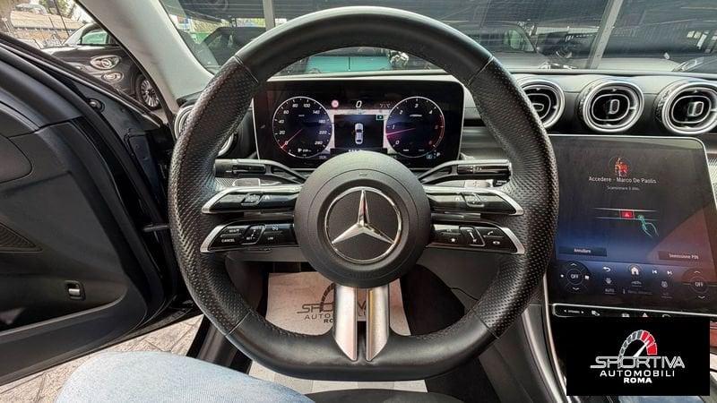 Mercedes-Benz Classe C UNICO PROPRIETARIO SERVICE MERCEDES ANTICIPO 5990,00 EURO RATA MENSILE 562,00 EURO C 200 d AMG Line