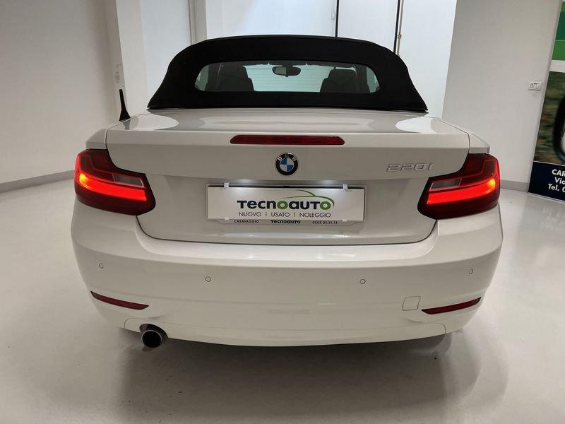 BMW Serie 2 Cabrio 220i Cabrio Advantage Steptronic