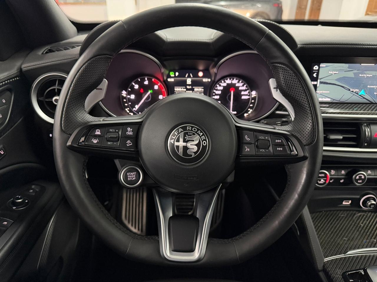 Alfa Romeo Stelvio 2.2 TD 210 CV VELOCE Ti DISTRIBUZIONE OK CARBONIO