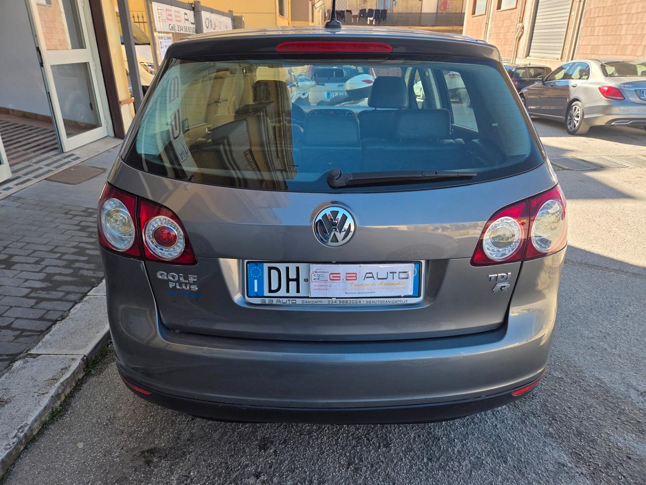 VW GOLF PLUS 1.9 TDI 105 CV ANNO 2008 KM CERTIFICATI