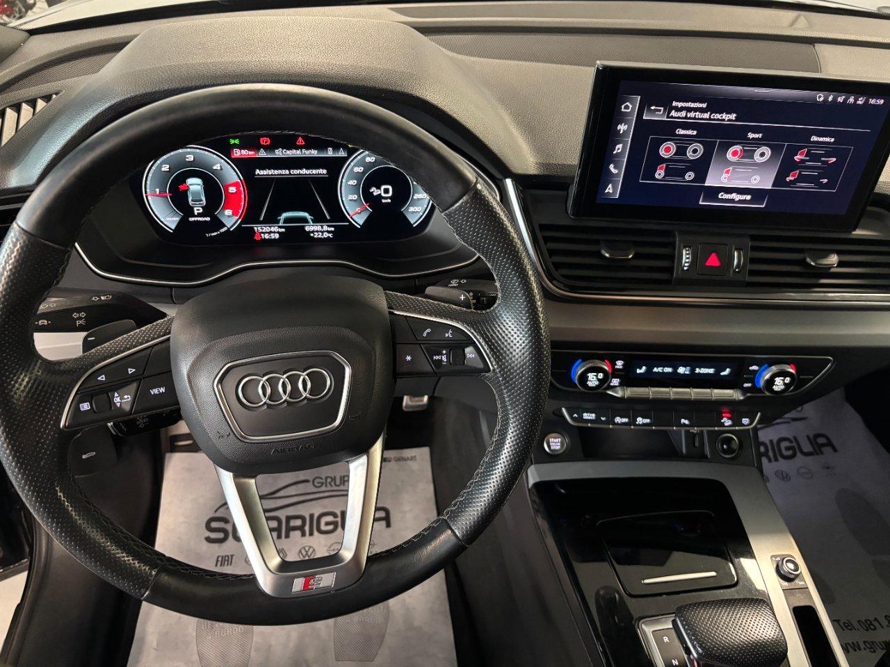 Audi Q5 4X4 S Line Plus Quattro 40 2.0 tdi mhev s-tronic